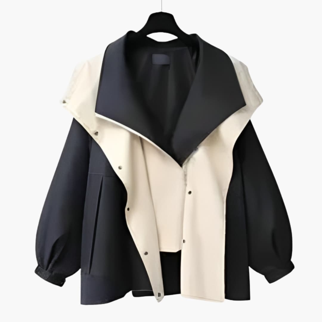 Veste de pluie femme avec capuche
