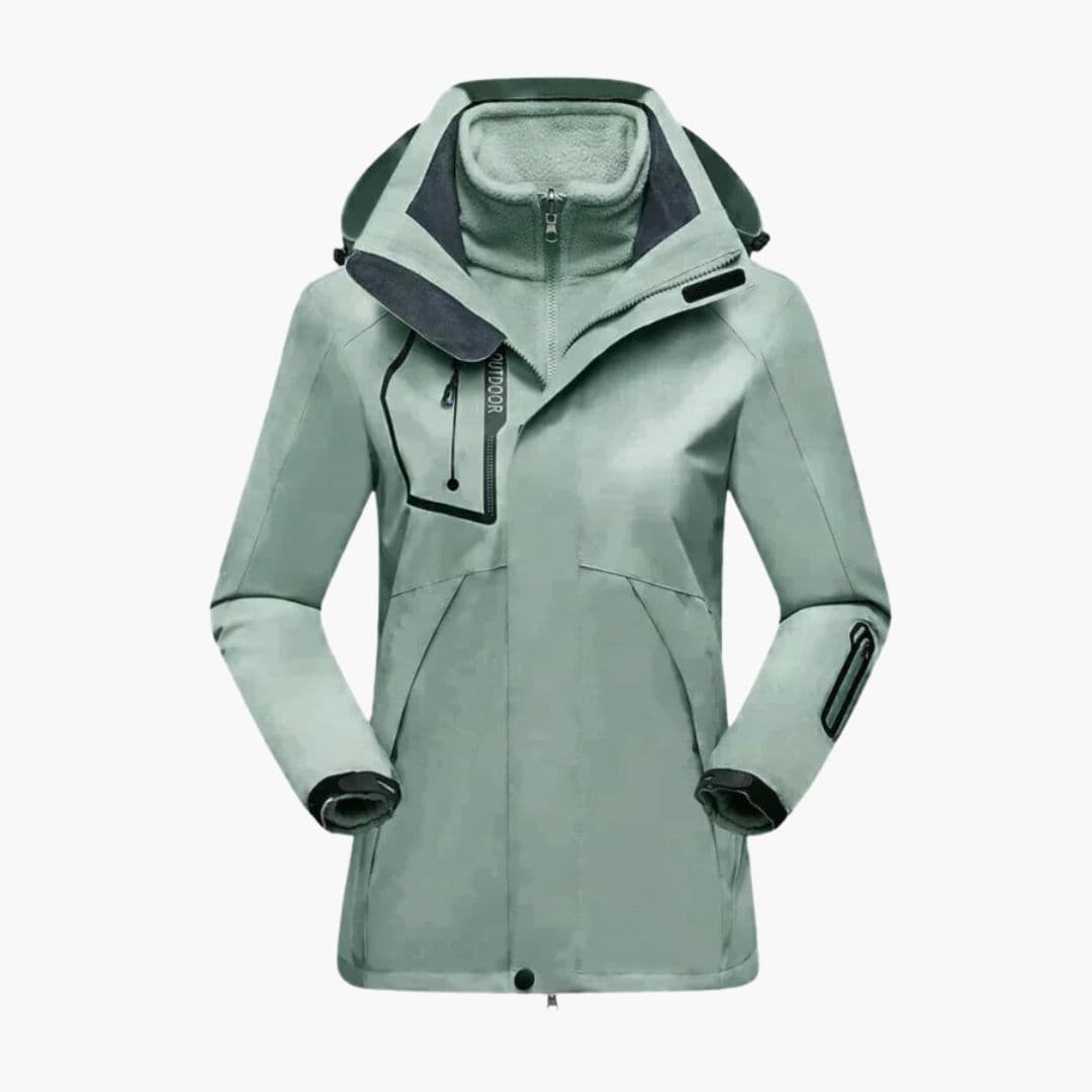 Veste de ski femme avec capuche