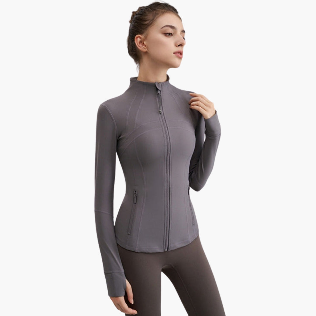 Chaqueta deportiva para mujer de manga larga