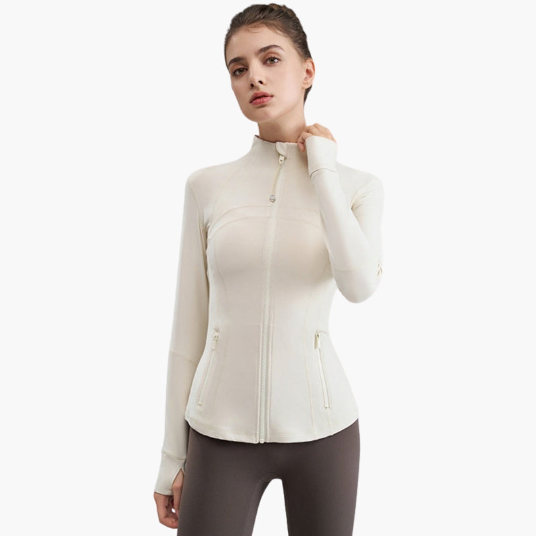 Chaqueta deportiva para mujer de manga larga