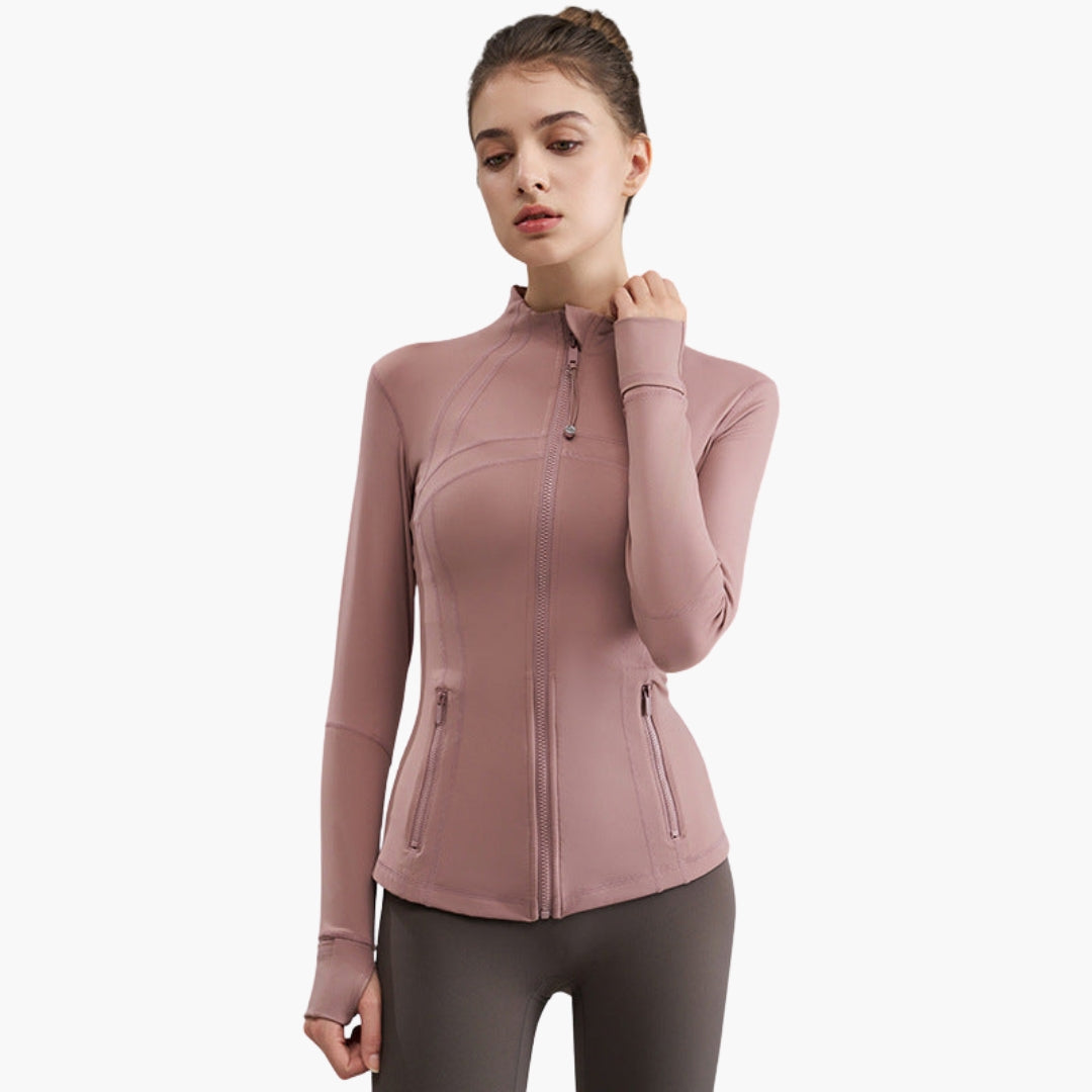 Chaqueta deportiva para mujer de manga larga
