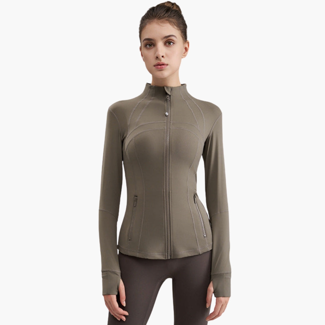 Chaqueta deportiva para mujer de manga larga