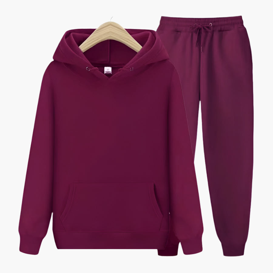 Ensemble Survêtement Homme avec Hoodie et Pantalon de Jogging